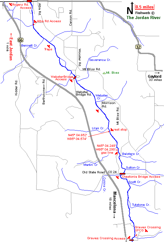 maps of jordan. The map below shows the canoe