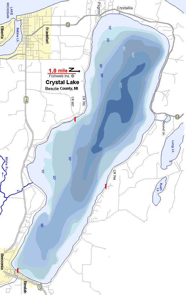 White Lake Depth Chart