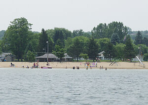 Lake Charlevoix Tourist Park East Jordan Charlevoix County Michigan 