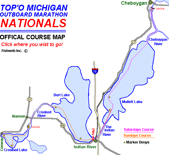 Top O Michigan Marathon Nationals Outboard Racing Indian River Mi