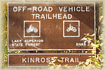 Kinross Motorcycle trail Michigan