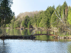  Lindsley Lake, Morley Lake Channel
Watersmeet Michigan, &copy; DMG
