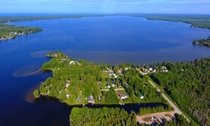 Brevort Lake Michigan