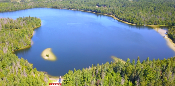 Lake Fifteen Montmorency County Michigan