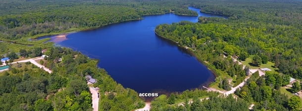 Ocqueoc Lake Presque Isle County Michigan