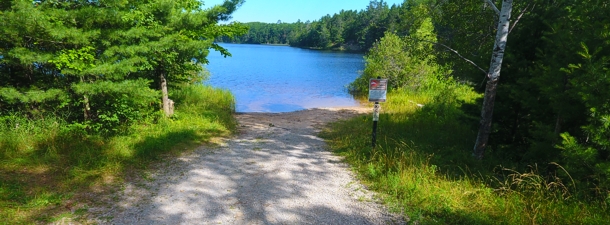 Shoepack Lake Presque Isle County Michigan