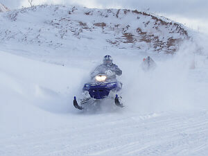 Trail 8, Sable Dunes
Grand Marais Snowmobile Trail, &copy;DMG