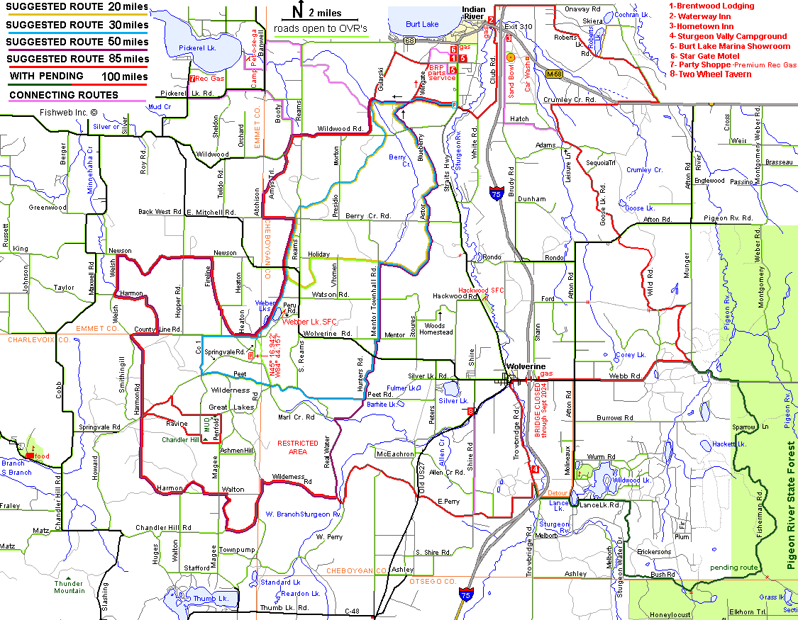 Indian River ORV Routes