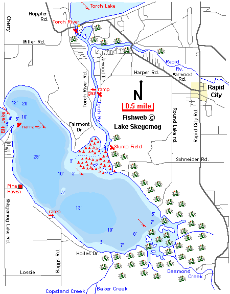 Lake Michigan Depth Chart