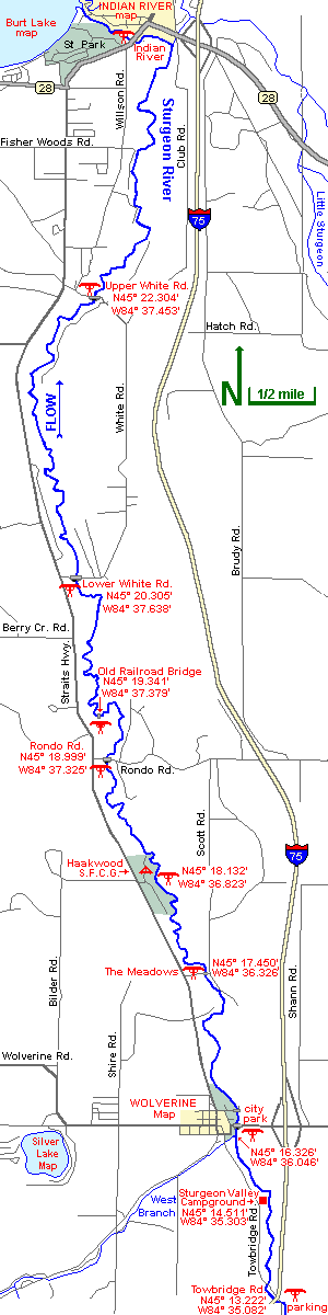 Sturgeon River Flow Chart