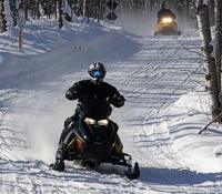 Dickinson County Michigan snowmobiling