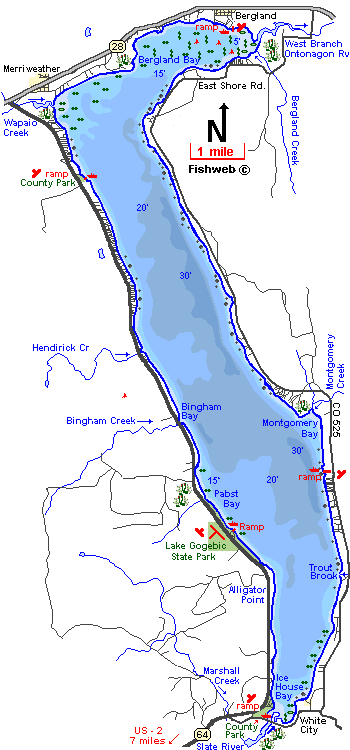 Lake Marion Depth Chart