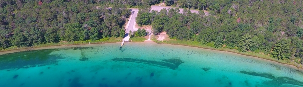 Day Use Boat launch, Clear Lake Montmorency County 