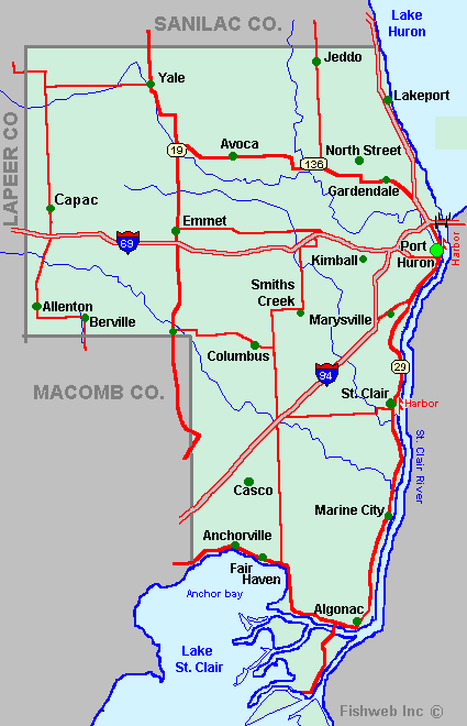 St. Clair County Plat Maps